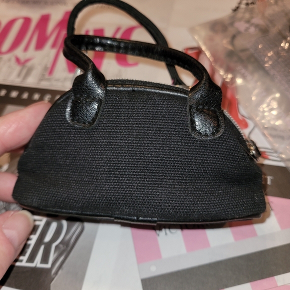 Victoria's secret black vintage collectable keychain coin purse - Picture 3 of 5